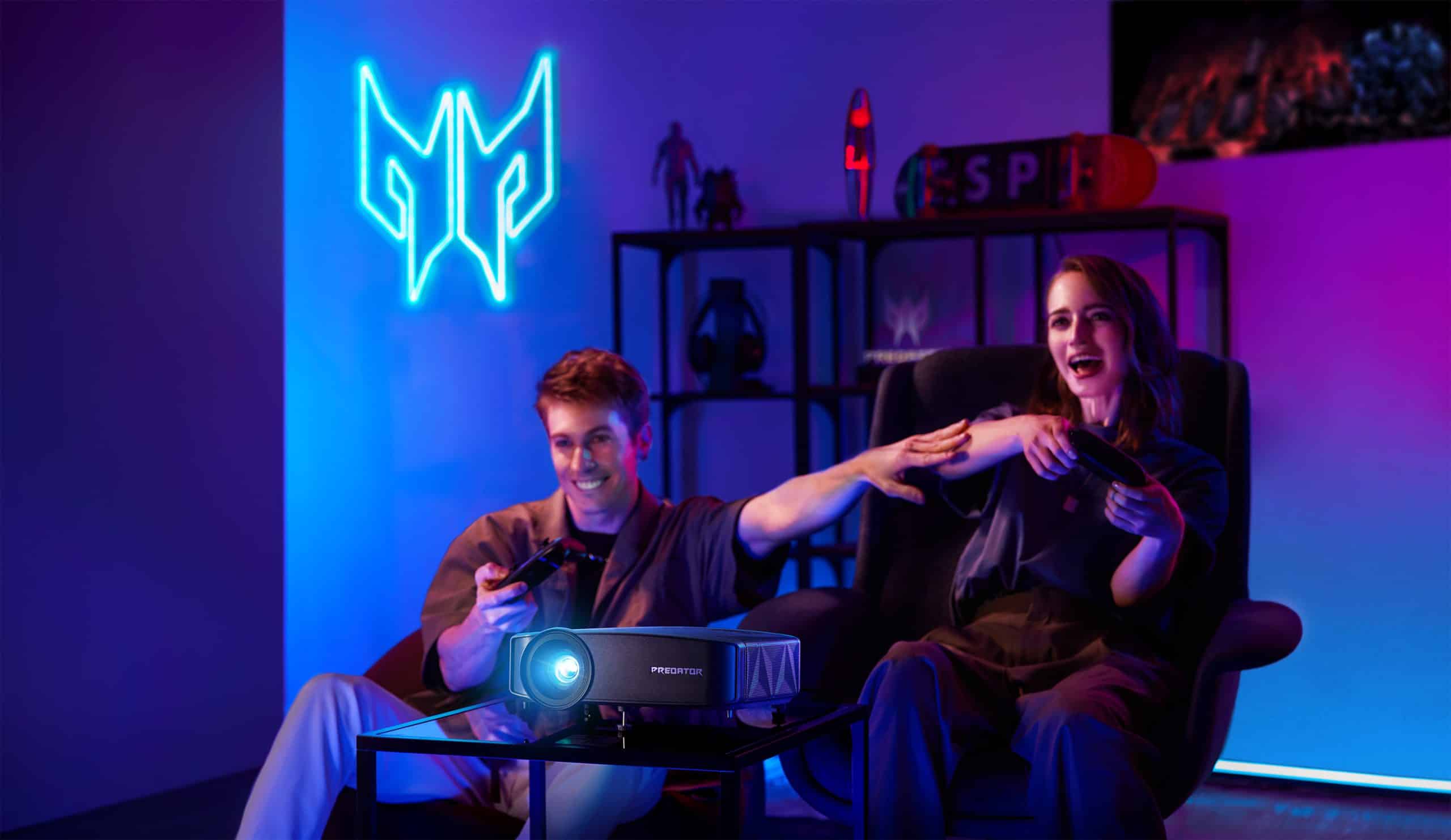 Acer Predator GD711 and Predator GM712 Gaming Projectors launched