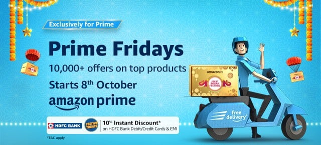 Amazon brings Prime Fridays to bring amazing offers for every Friday