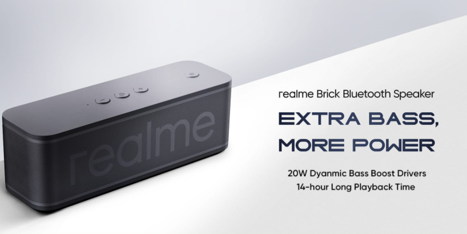 Realme Brick Bluetooth Speaker details spotted on the event page