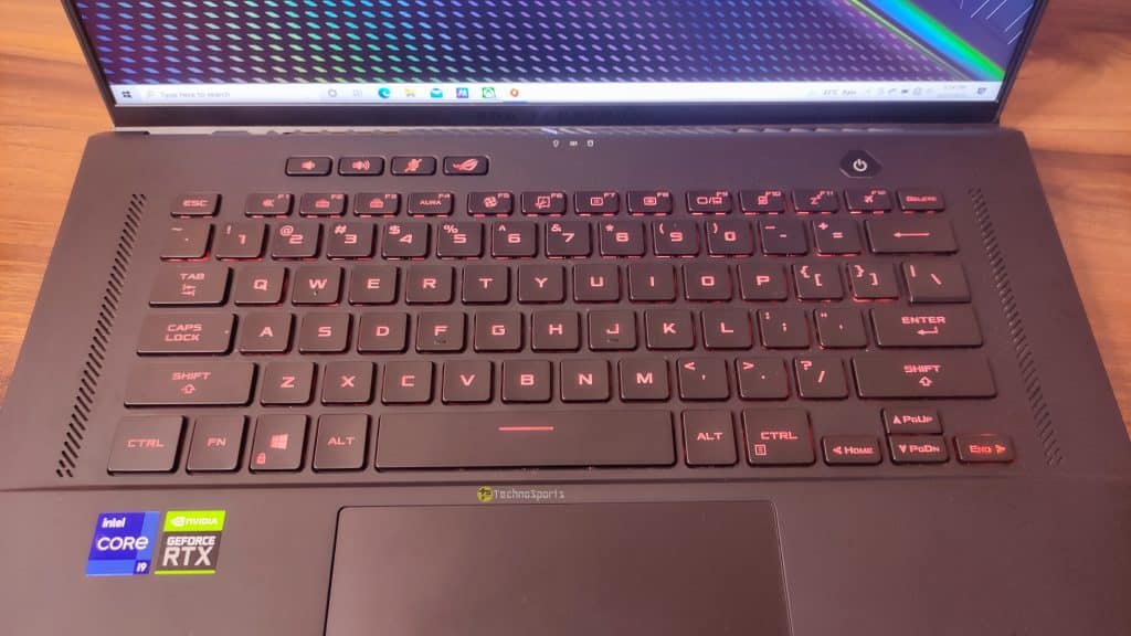 Rog Zephyrus M16 Review - 9_TechnoSports.co.in