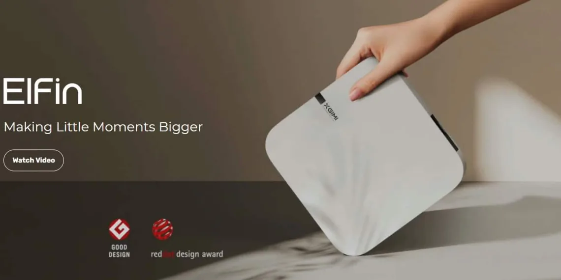 XGIMI launches 'Elfin', an award-winning, super sleek projector aimed at discerning festive shoppers in India