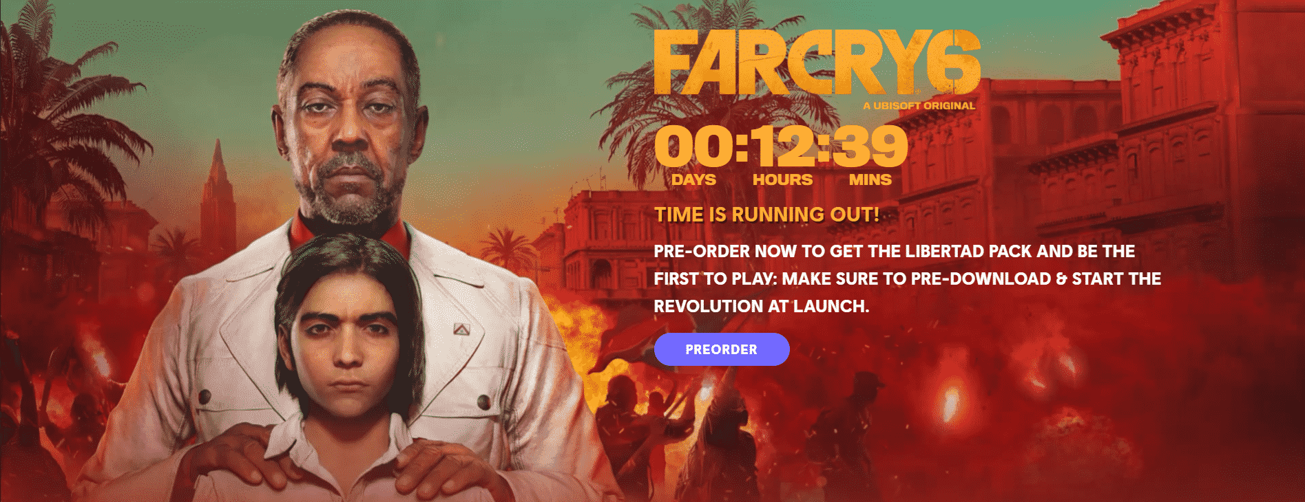 Far Cry 6 can now be pre-loaded, Ubisoft+ members can play the game from midnight