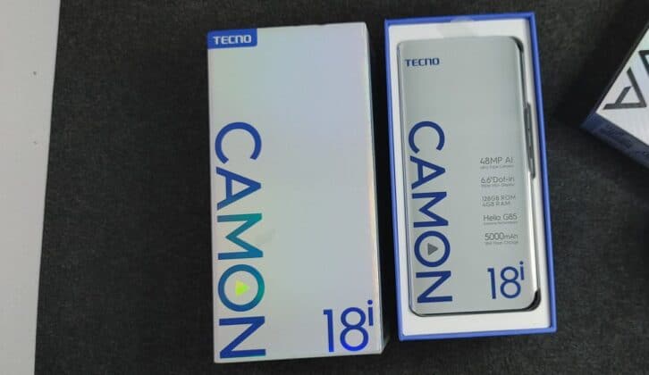 Tecno Camon 18i with Helio G85 launched in Nigeria
