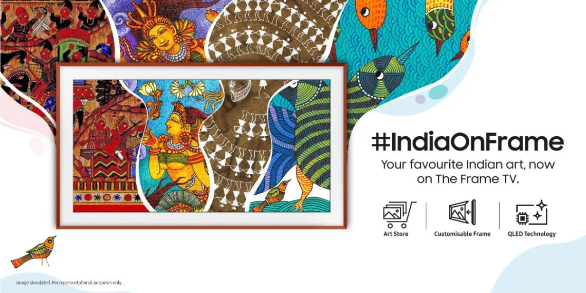 Samsung brings Indian Folk Art to its The Frame TV