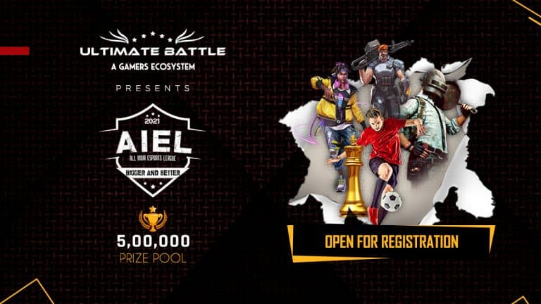 Registrations start for the inaugural edition of All India Esports League (AIEL) by Ultimate Battle