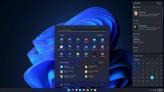 Windows-11-Action-Center-design