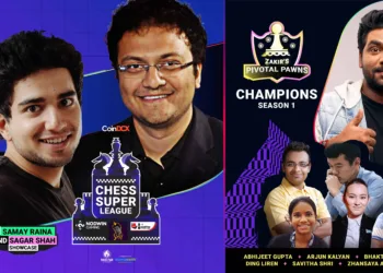 The Chess Super League organized by NODWIN Gaming, ChessBase India and Samay Raina concludes with a bang; Zakir Khan’s Pivotal Pawns bags a lion’s share of the INR 40 lakh prize pool