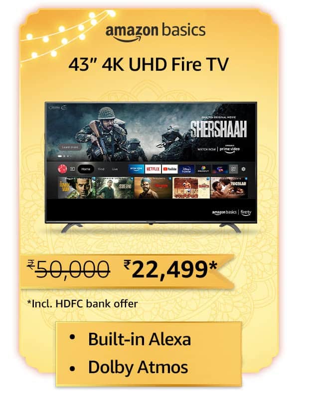 amazon 1 Top 10 trending deals on Smart TVs during the Amazon Great Indian Festival