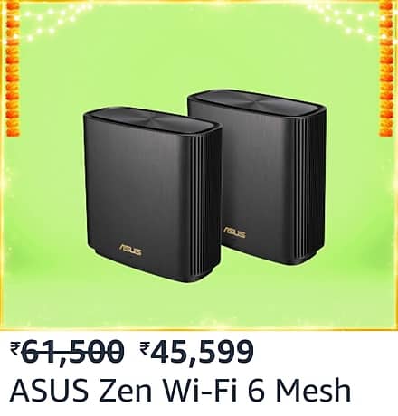 asus Here are the best deals on WiFi 6 Routers and Mesh Routers during the Amazon Great Indian Festival Sale