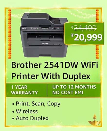brother Here are all the deals on low-cost Printers during Amazon Great Indian Festival