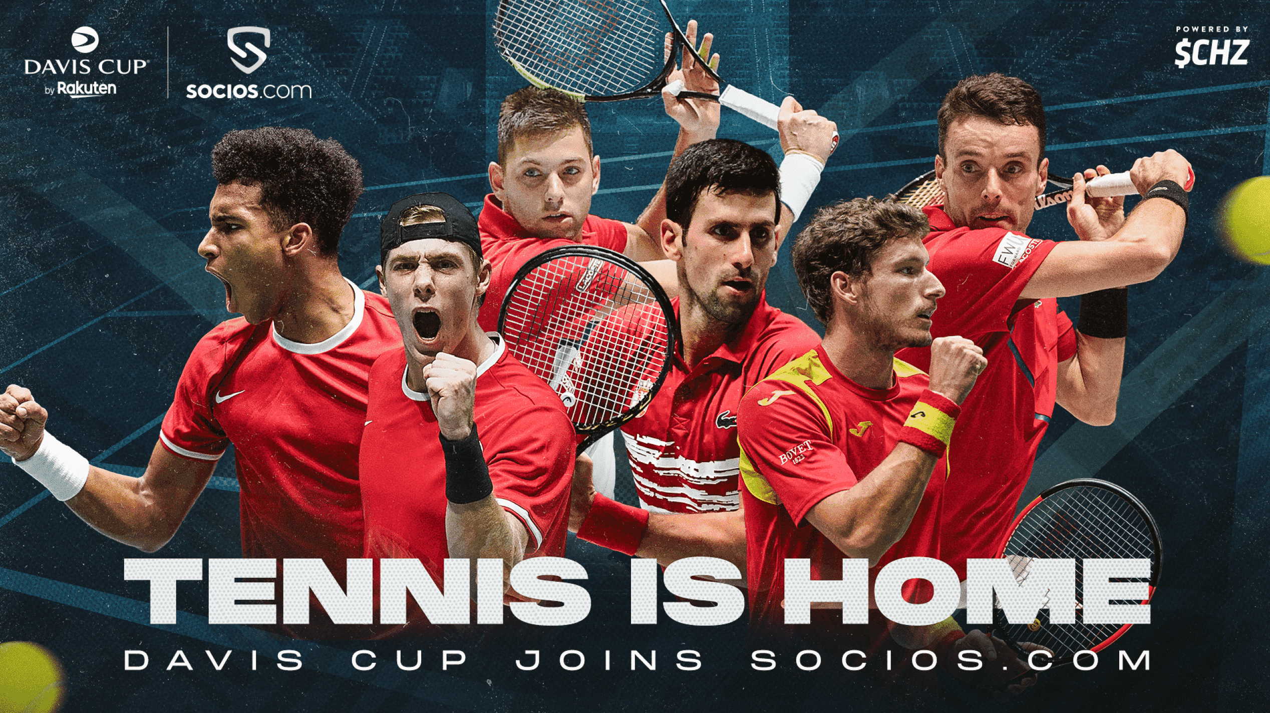 Kosmos Tennis teams up with Socios.com to launch the Davis Cup fan token