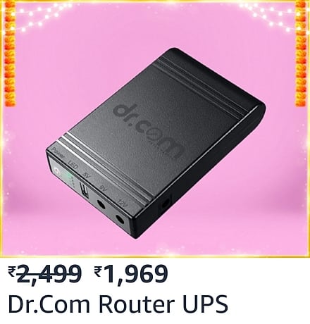 dr com Here are the best deals on WiFi power backups during the Amazon Great Indian Festival Sale