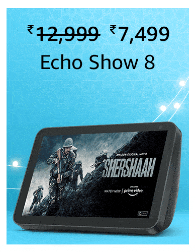 echo show 8 Here are all the best deals on Amazon devices during the Great Indian Festival