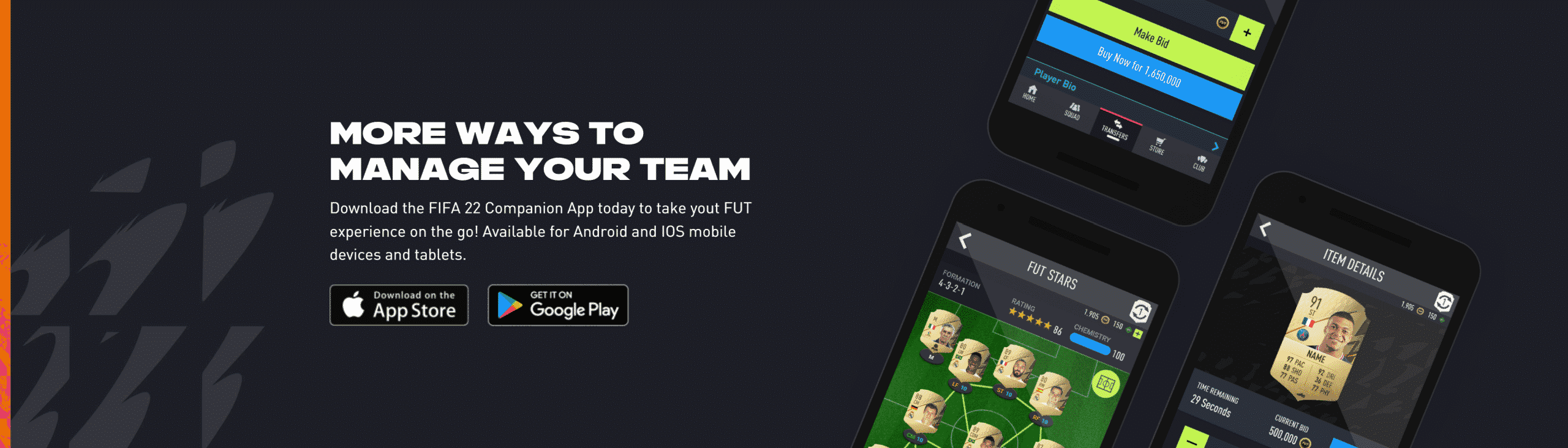 fifa 22 companion app