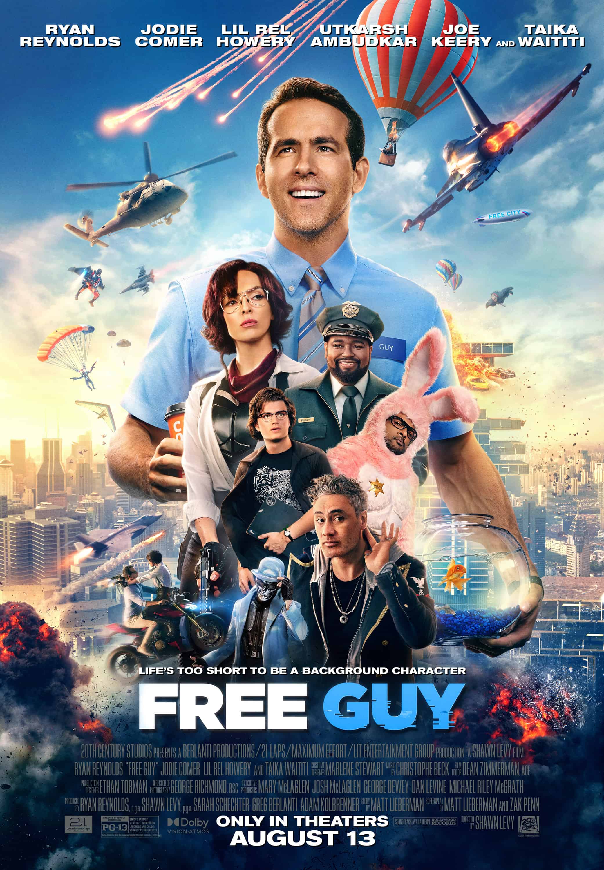 Free Guy starring Ryan Renold is all set for its OTT release Free Guy starring Ryan Renold is all set for its OTT release