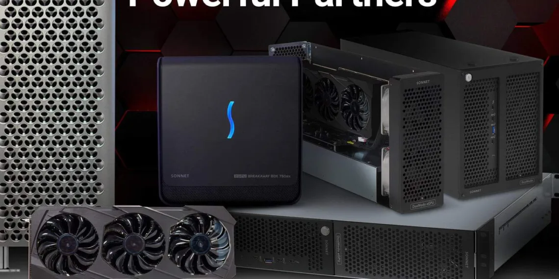 Sonnet Technologies new eGPU bundle comes with AMD’s Radeon RX 6900XT and Apple Mac Mini