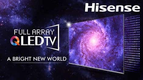 Hisense launches all-new Full-Array QLED TV this festive season