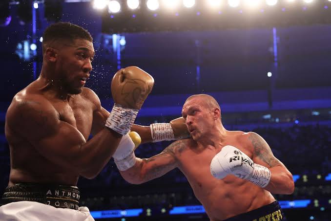 images 2021 10 10T194247.009 Boxing Promoter Eddie Hearn reveals that Anthony Joshua has triggered his Rematch Clause with Oleksandr Usyk