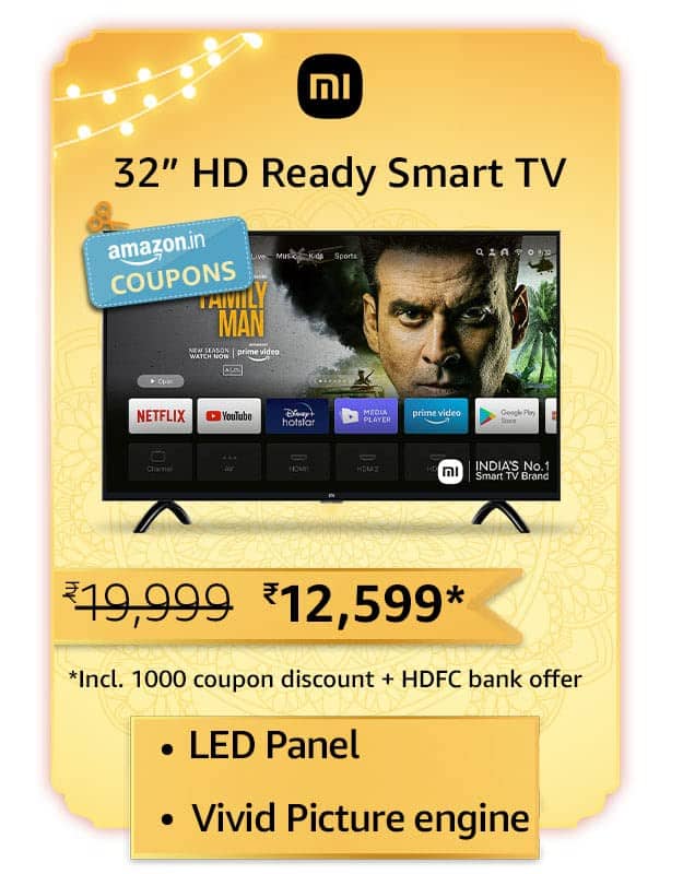 mi 2 Top 10 trending deals on Smart TVs during the Amazon Great Indian Festival