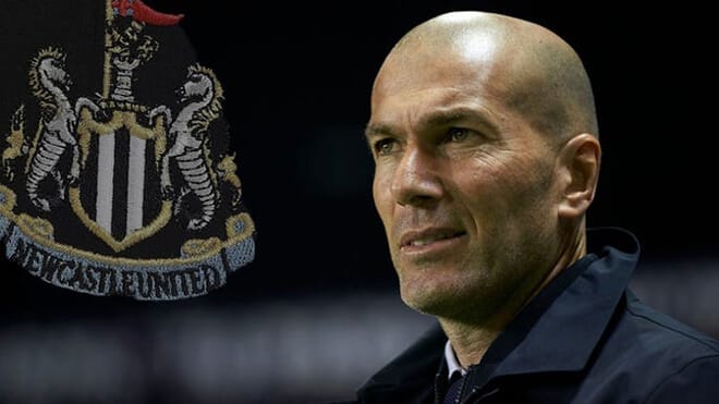 newcastle Zidane Zinedine Zidane is Newcastle's Impossible Dream