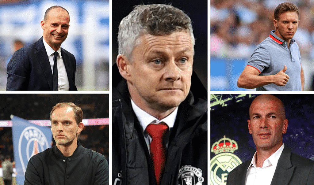 ole gunnar solskjaer man united manager replacement Manchester United has four prospective replacements for Ole Gunnar Solskjaer