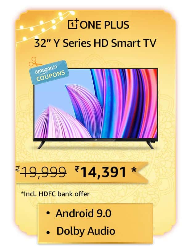 oneplus 3 Top 10 trending deals on Smart TVs during the Amazon Great Indian Festival