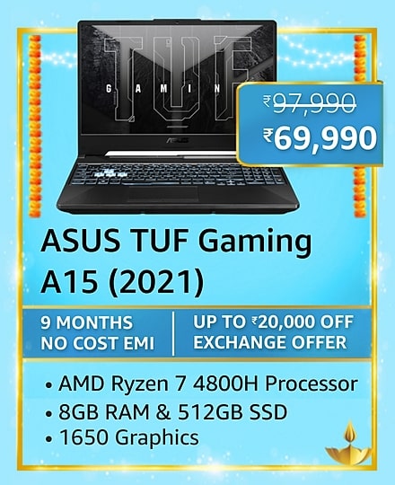 Best deals on Gaming laptops on Amazon Great Indian Festival Sale