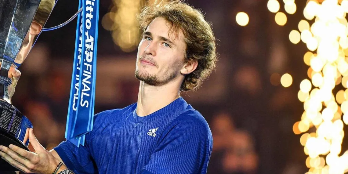 ATP Finals: Alexander Zverev ends the year with 6-4, 6-4 victory to secure the year end title
Credits- The Guardian