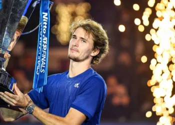 ATP Finals: Alexander Zverev ends the year with 6-4, 6-4 victory to secure the year end title
Credits- The Guardian