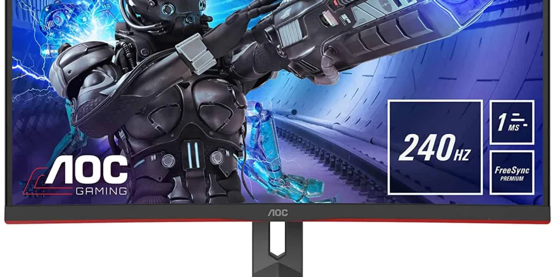 Black Friday Deal: Get this 32-inch AOC Curved Frameless Gaming Monitor for $280