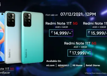 Redmi Note 11T 5G launched in India with a MediaTek Dimensity 810 SoC at Rs.14,999
