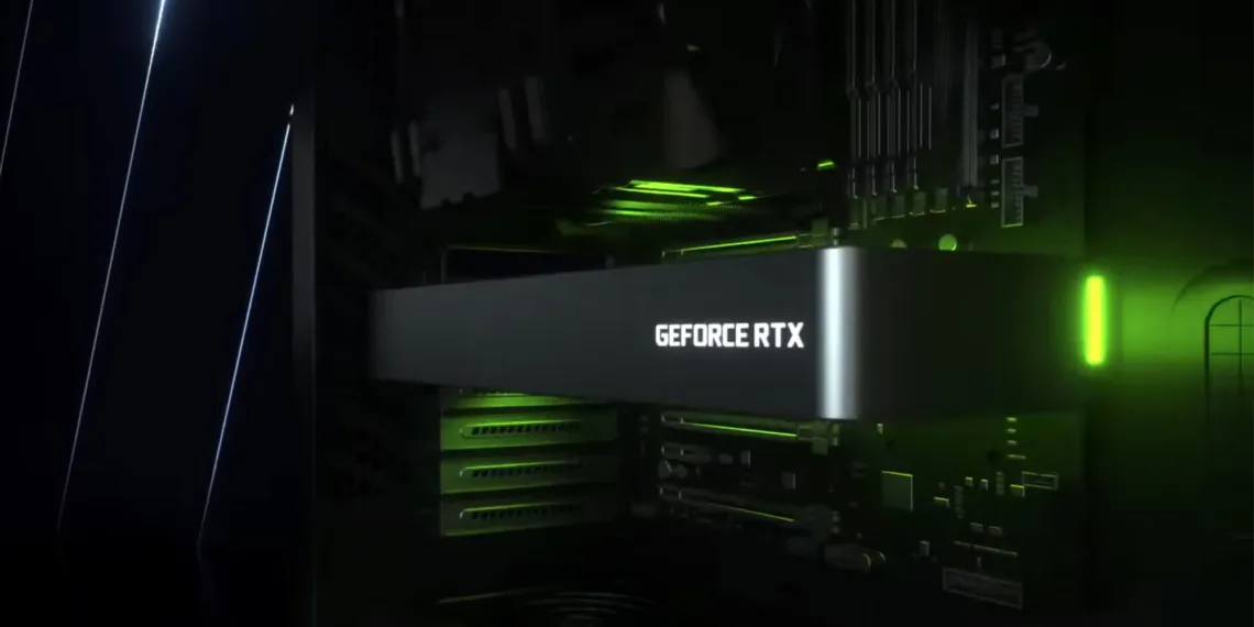 A budget NVIDIA GeForce RTX 3050