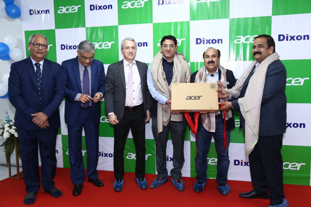 Acer partners with Dixon Technologies to make laptops in India