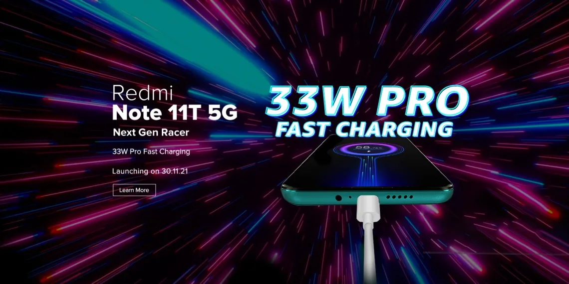 Redmi Note 11T 5G with 6nm MediaTek Dimensity chip confirmed