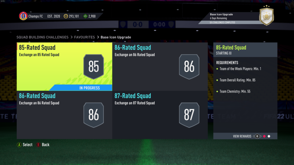 Screenshot 620 FIFA 22: How to do the Base Icon Upgrade SBC and is it worth doing?