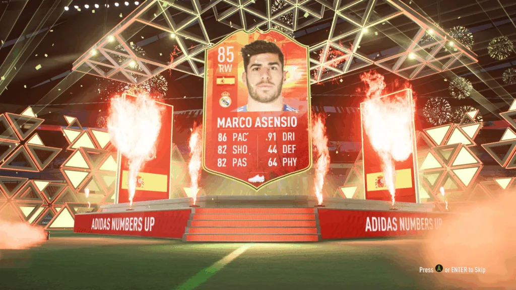 marco asensio fifa 22