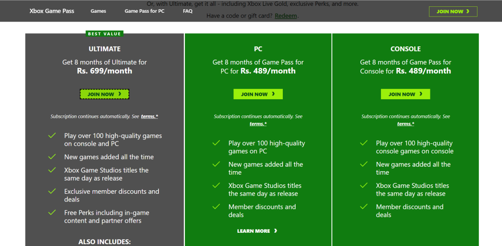 How to get 8 months of Xbox Game Pass Ultimate for Rs.699?