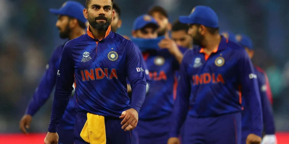 India gets eliminated from T20 World Cup 2021 as New Zealand wins against Afghanistan
credits- Sportskeeda