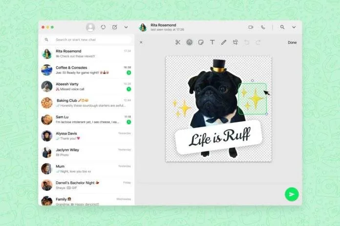 WhatsApp Web Users Get New Custom Sticker Maker Feature