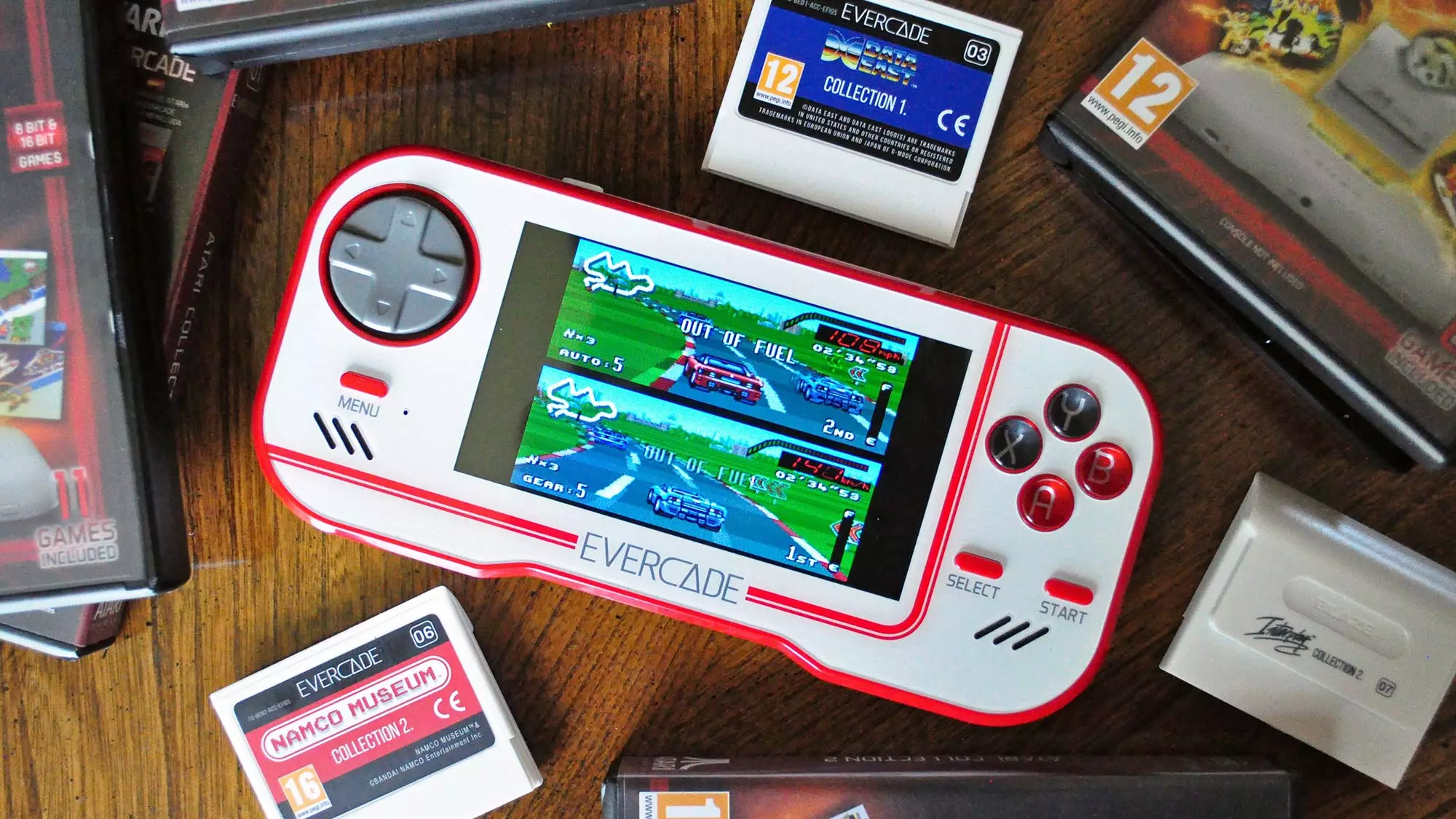 The retro Control of Evercade VS has been turned your living room into an arcade