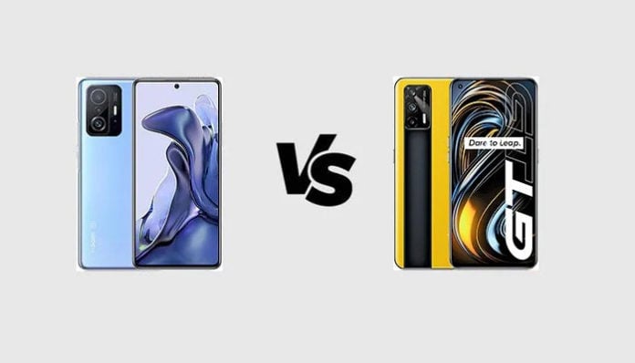 Xiaomi 11T vs Realme GT: Specs Comparison
