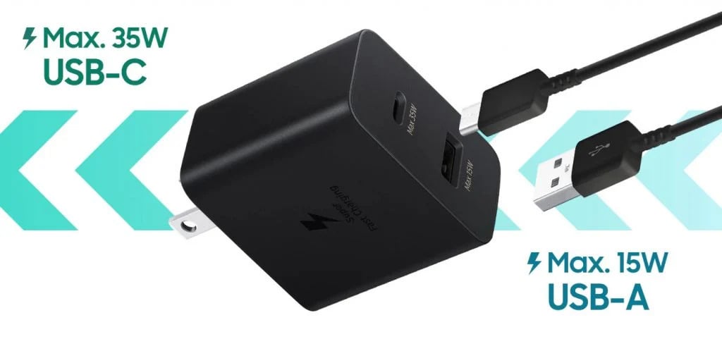 f 29 Samsung launches its 35W Power Adapter Duo in India, with USB-Type C PD & more
