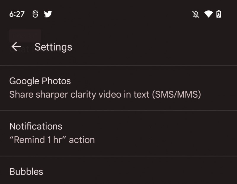 gsmarena 001 4 Google Messages app prepares to send in videos through SMS via Google Photos for quality retention