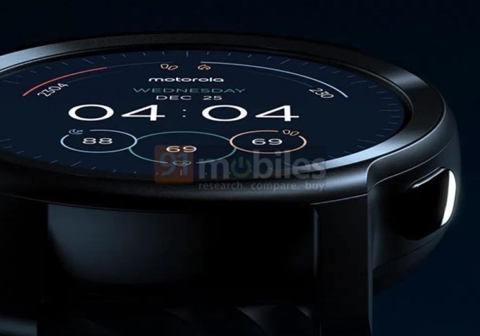 Moto Watch 100 Design and Specs Leaked, May Come With 1.3-inch Circular Display Moto Watch 100 Design and Specs Leaked, May Come With 1.3-inch Circular Display