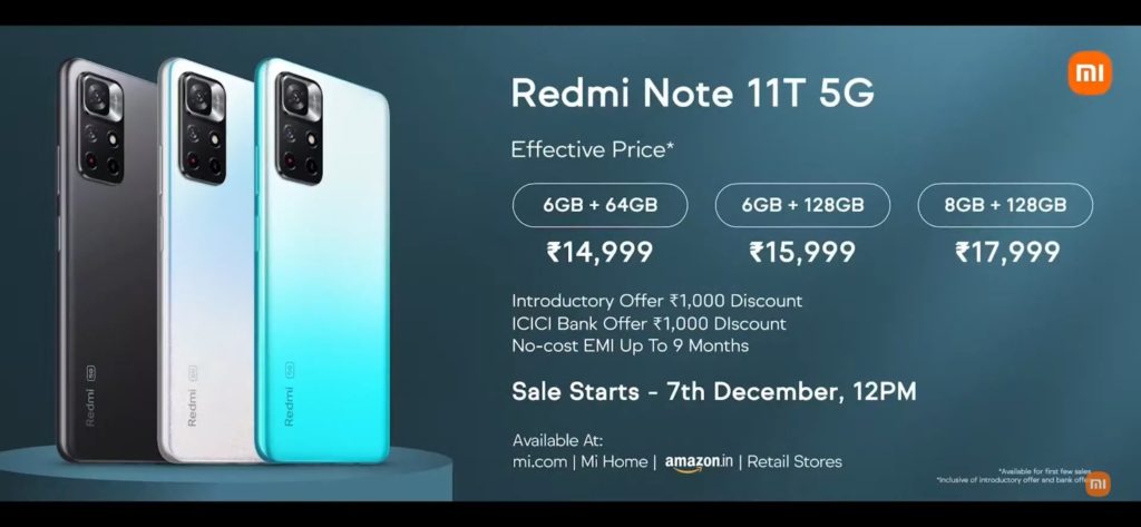 image 31 Redmi Note 11T 5G launched in India with a MediaTek Dimensity 810 SoC at Rs.14,999