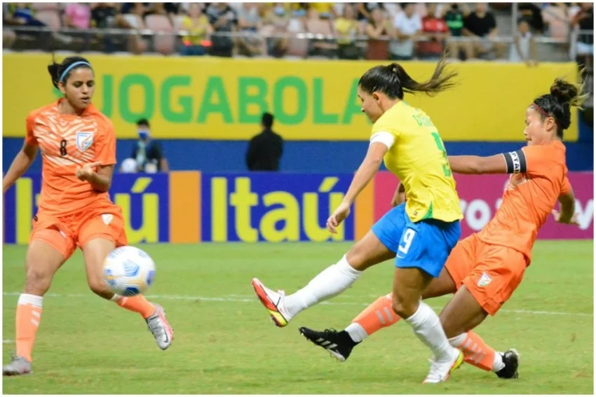 pjimage 2021 11 26T144249.586 570 850 Brazil vs India: Manisha Kalyan scores for India Women's Team, but loses 6-1 to the Selecao