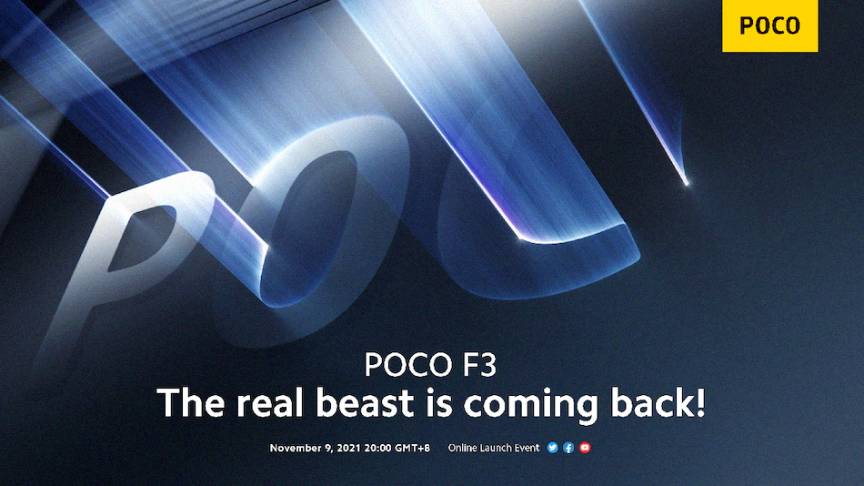 Poco F3 new version set to launch alongside Poco M4 Pro 5G tomorrow
