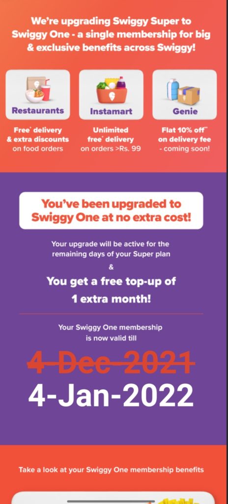 All you need to know about the new Swiggy One membership