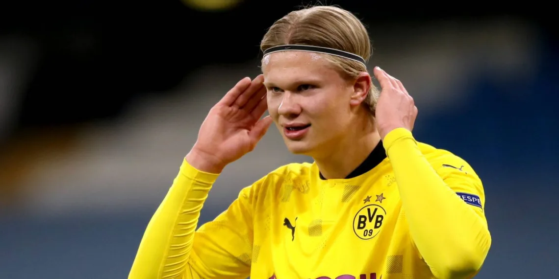 Real Madrid, Manchester City, or Manchester United could pay Haaland's release clause, according to reports