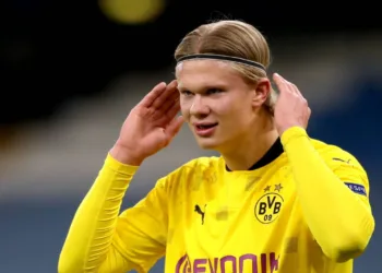 Real Madrid, Manchester City, or Manchester United could pay Haaland's release clause, according to reports